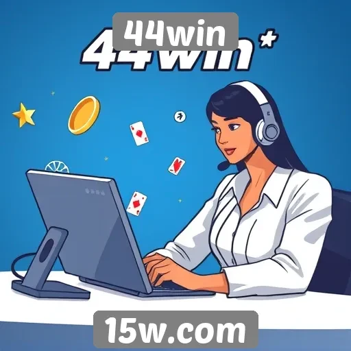 Área de suporte ao cliente do 44win analisada