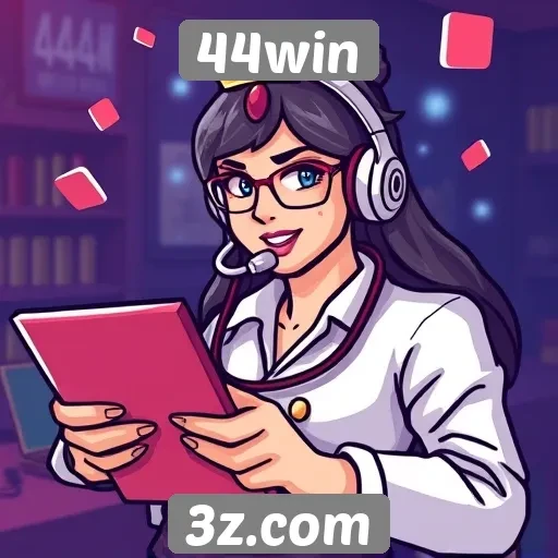 Suporte ao cliente eficiente no 44win