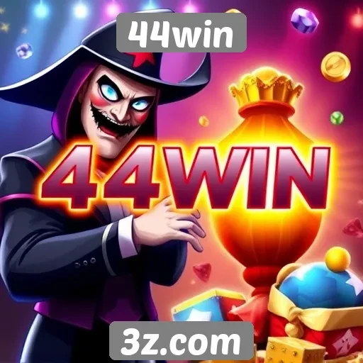 Variedade de jogos disponíveis no 44win